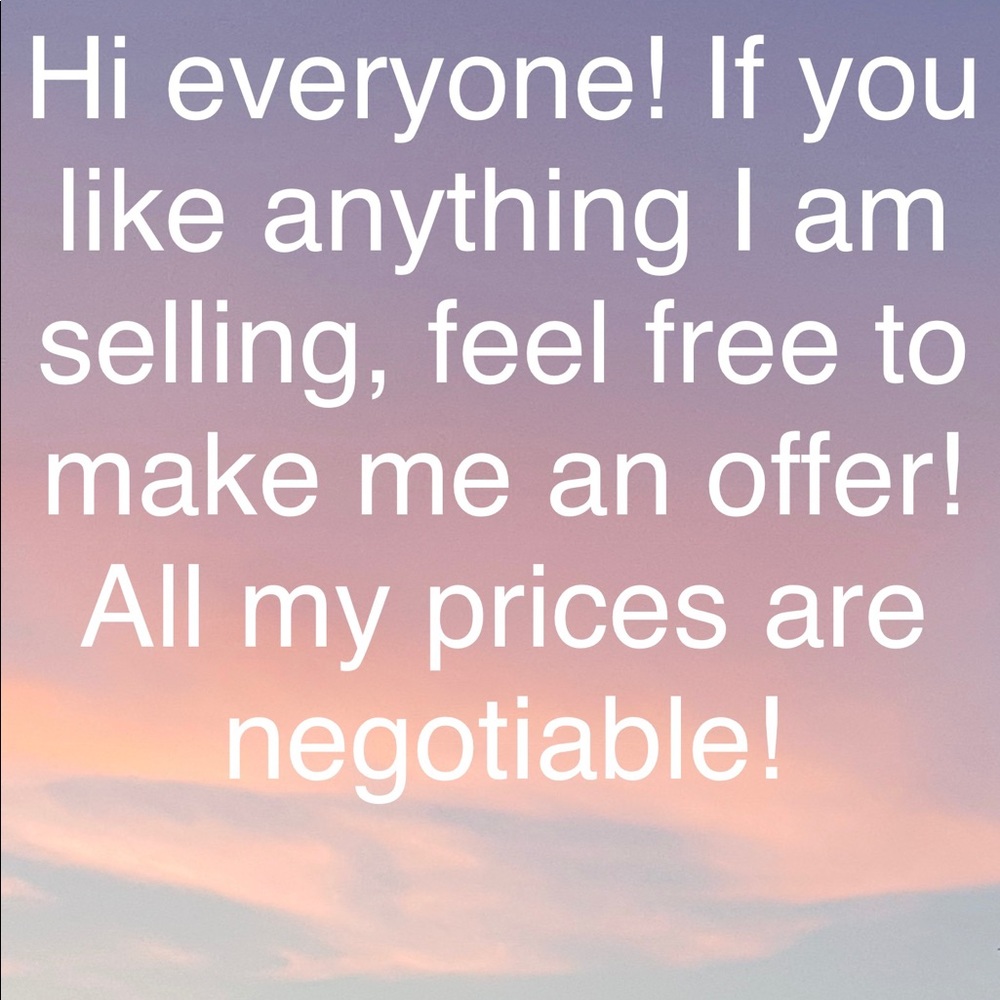 Make me an offer!